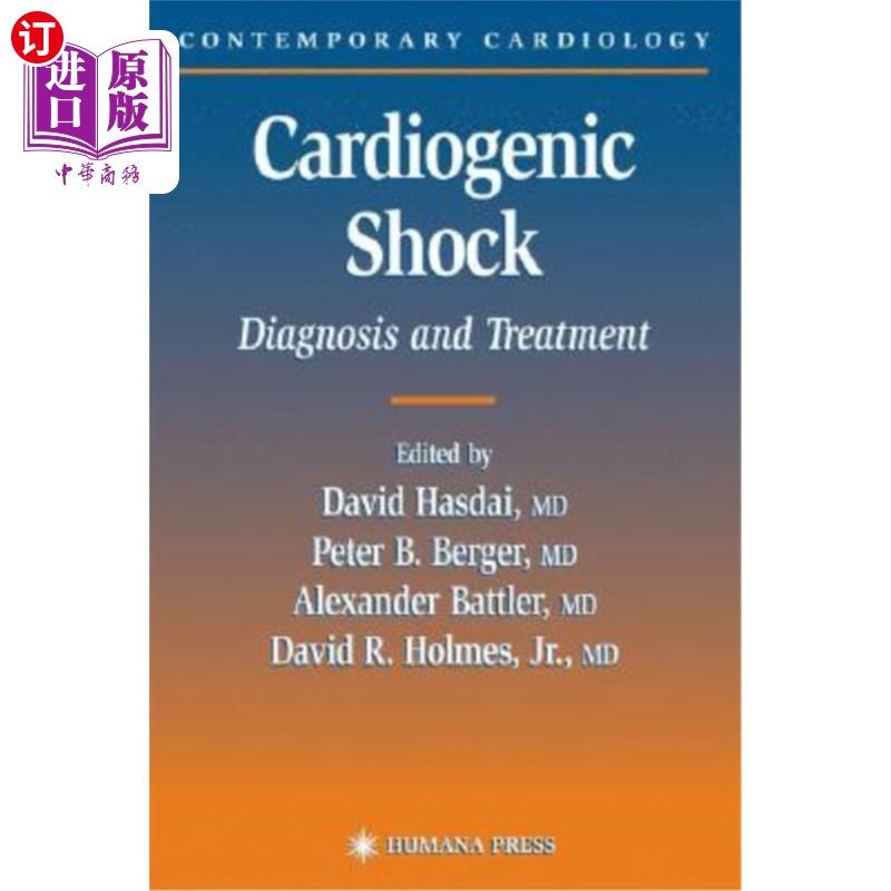 海外直订医药图书cardiogenic shock 心源性休克