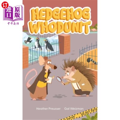 海外直订Hedgehog Whodunit 刺猬侦探小说