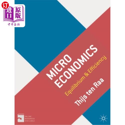 海外直订Microeconomics: Equilibrium and Efficiency 微观经济学：均衡与效率
