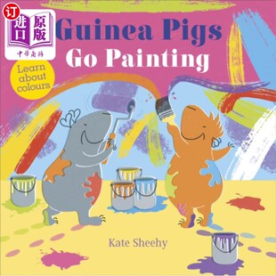 豚鼠去画画 海外直订Guinea Pigs Painting