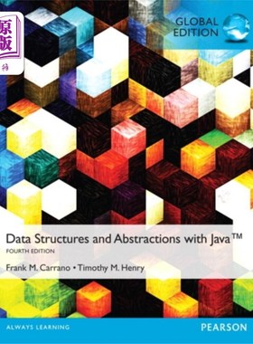 海外直订Data Structures and Abstractions with Java, Global Edition 数据结构和抽象与Java，全球版