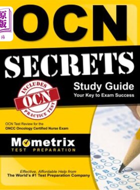 海外直订医药图书OCN Exam Secrets Study Guide: OCN Test Review for the Oncc Oncology Certified Nu OCN考试机密学习指