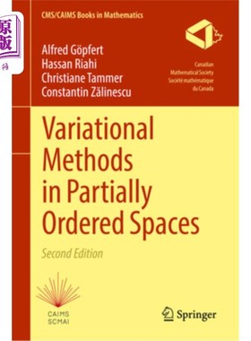 海外直订Variational Methods in Partially Ordered Spaces 部分有序空间中的变分方法