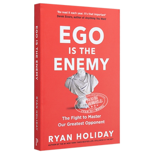 绝对自控:硬派自我管理手册 英文原版 Ego is the Enemy Ryan Holiday【中商原版】