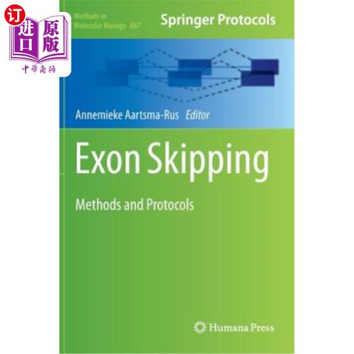 海外直订医药图书Exon Skipping: Methods and Protocols 外显子跳过：方法和协议