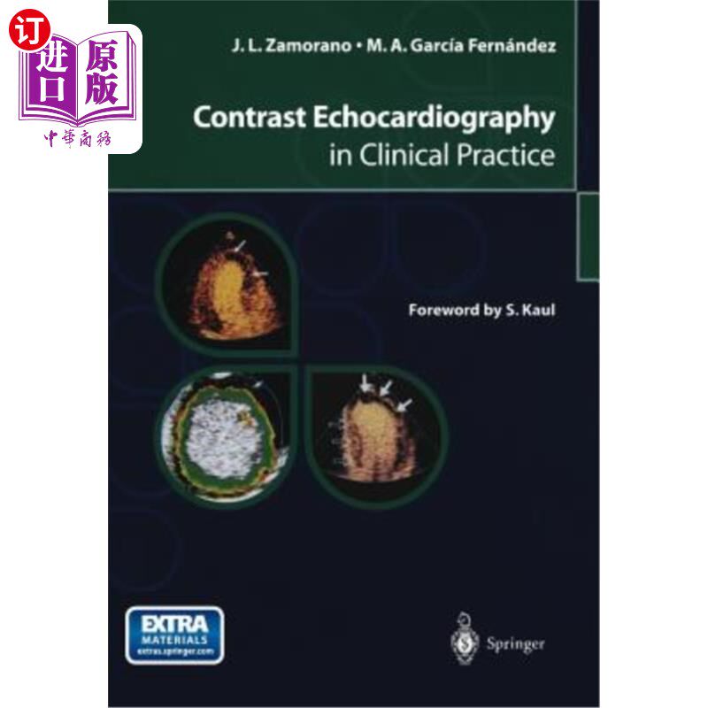 海外直订医药图书Contrast Echocardiography in Clinical Practice 超声造影在临床上的应用