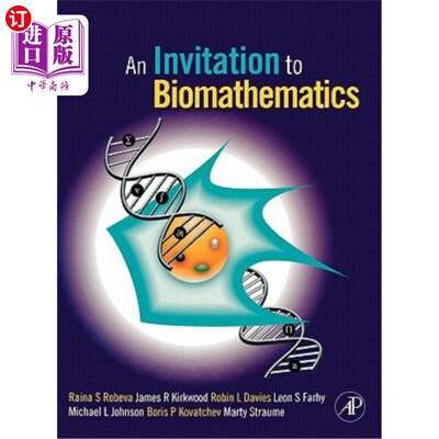 海外直订An Invitation to Biomathematics 生物数学邀请函