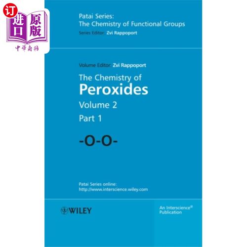 海外直订Chemistry of Peroxides, Parts 1 and 2 过氧化物化学，第1部分和第2部分