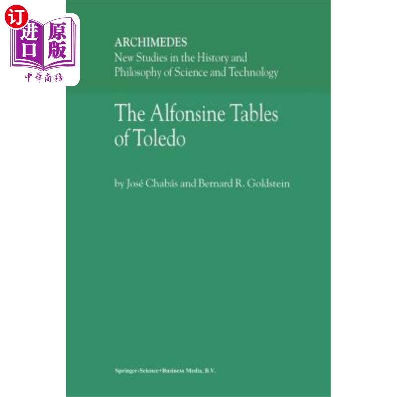 海外直订The Alfonsine Tables of Toledo托莱多的阿方辛桌