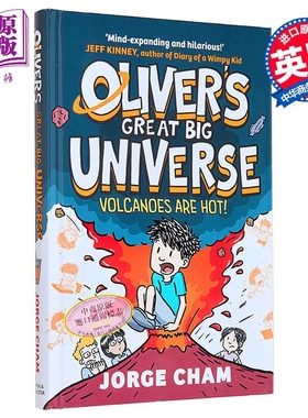 奥利弗的伟大宇宙2 火山很热 Olivers Great Big Universe2 Volcanoes are Hot 英文原版 Jorge Cham【中商原版】