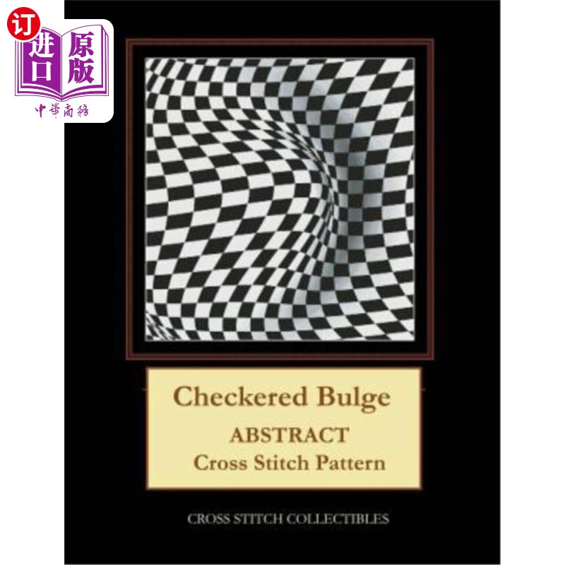bulge,conviction 【中商海外直订】checkered bulge: abstract cross stitch pattern