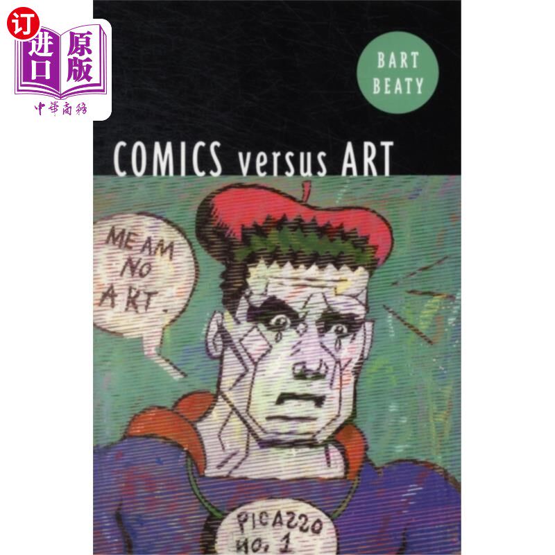 海外直订Comics Versus Art 漫画与艺术