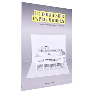 法国建筑师勒·柯布西耶的纸模合集 进口艺术 Le Corbusier Paper Models 手工手作 建筑设计【中商原版】