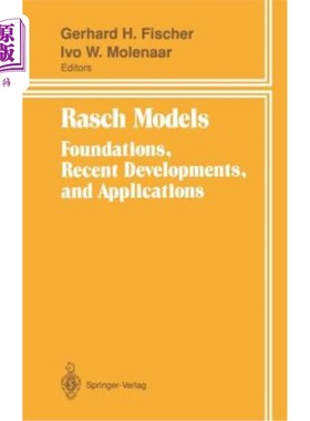 海外直订Rasch Models: Foundations, Recent Developments, and Applications 拉希模型：基础，更新发展和应用