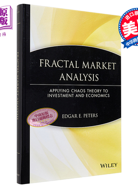 现货 Fractal Market Analysis 英文原版 分形市场分析 混沌理论在投资经济学中的应用 Edgar Peters【中商原版】