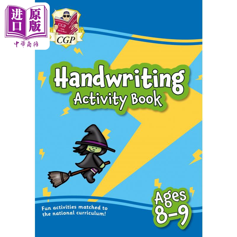 New Handwriting Activity Book for Ages 8-9 (Year 4) 8-9岁书写活动练习册（四年级）英文原版 小学教辅参考书【中商原版?