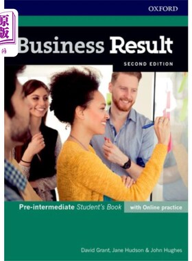 海外直订Business Result: Pre-intermediate: Student's Boo... 业务成果:初级中级:学生的书与在线实践