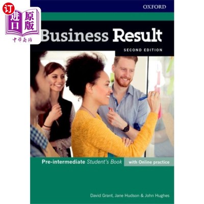 海外直订Business Result: Pre-intermediate: Student's Boo... 业务成果:初级中级:学生的书与在线实践
