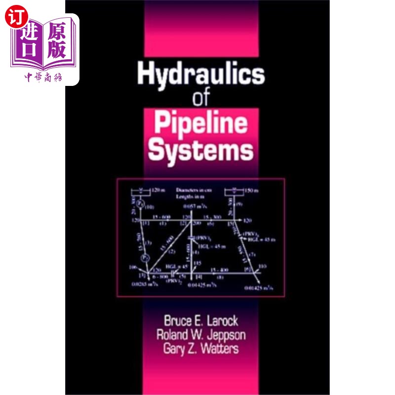 海外直订Hydraulics of Pipeline Systems 管道系统液压