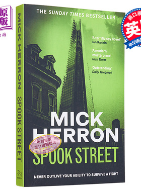 现货 流人系列 第4部 斯普克街 英文原版 Spook Street Slough House Thriller 4 Mick Herron【中商原版】