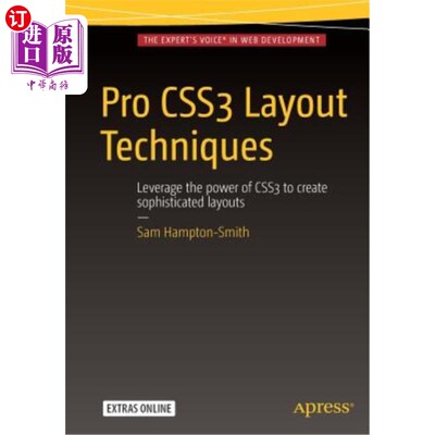 海外直订Pro Css3 Layout Techniques Pro Css3布局技术