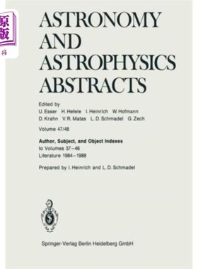 海外直订Author, Subject, and Object Indexes to Volumes 3... 作者，主题和对象索引到卷37-46。文献1984 - 1988