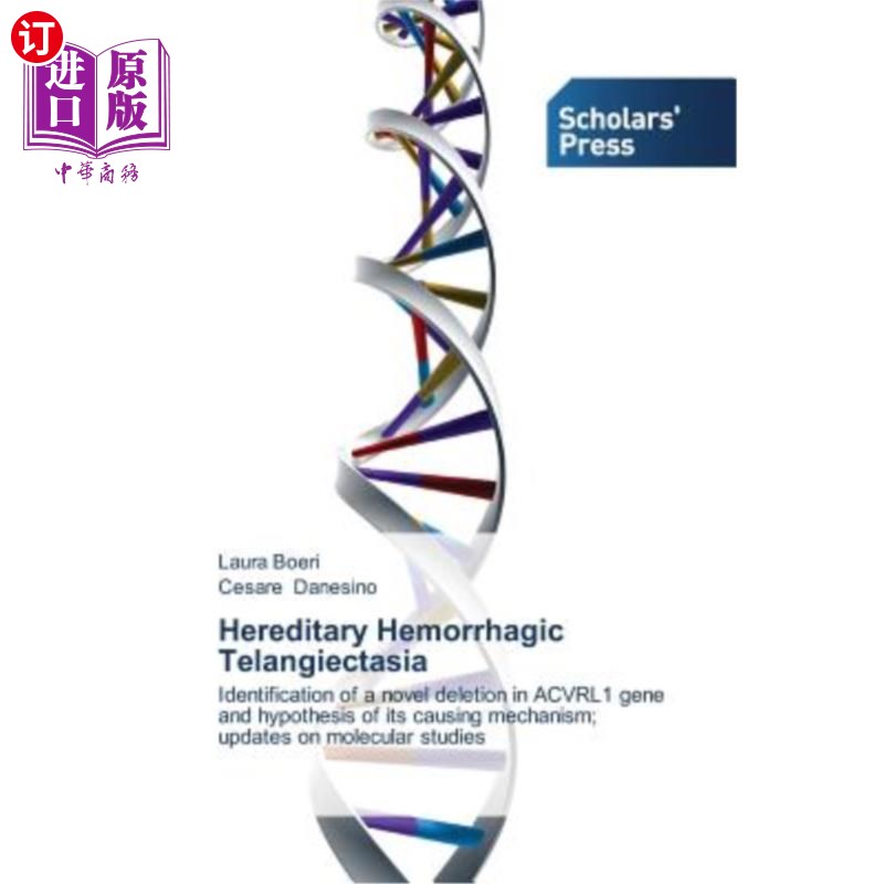 海外直订Hereditary Hemorrhagic Telangiectasia遗传性出血性毛细血管扩张