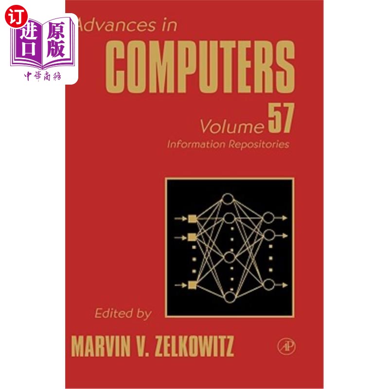 海外直订Advances in Computers: Information Repositories 计算机的进展：信息库