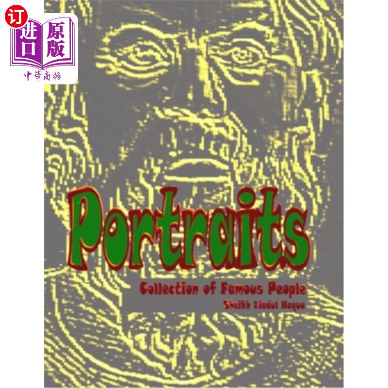 海外直订Portraits: Collection of Famous People 肖像:名人集锦