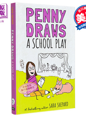 预售 佩妮画了一出学校戏剧 Sara Shepard 英文原版 Penny Draws a School Play【中商原版】