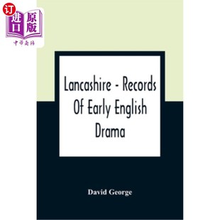 海外直订Lancashire - Records Of Early English Drama 兰开夏-早期英国戏剧记录