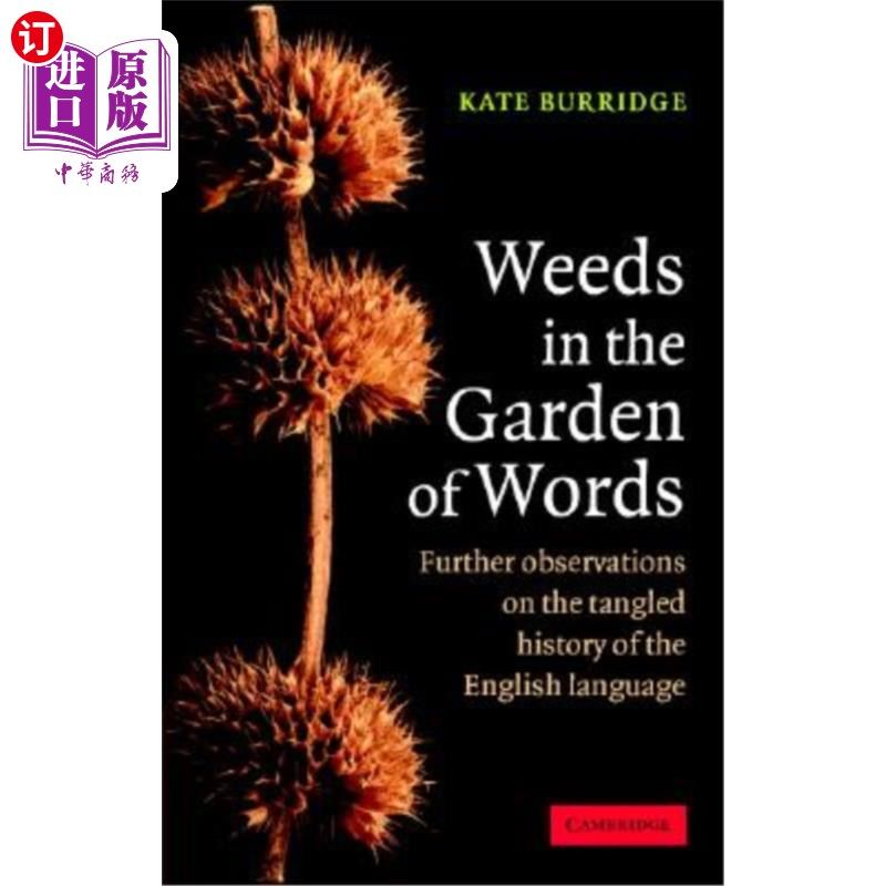 海外直订weeds in the garden of words 字里行间的杂草