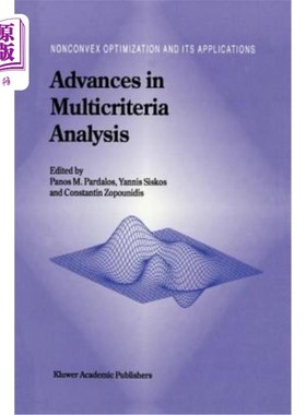 海外直订Advances in Multicriteria Analysis 多标准分析进展