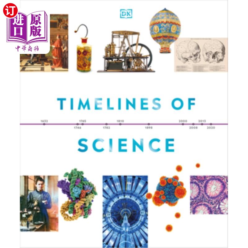 海外直订Timelines of Science 科学时间表