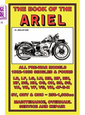 海外直订Book of the Ariel - All Prewar Models 1932-1939