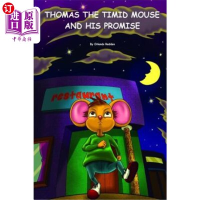 海外直订Thomas The Timid Mouse and His Promise 胆小的老鼠托马斯和他的诺言