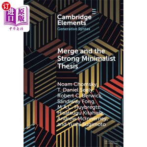 海外直订Merge and the Strong Minimalist Thesis 合并和强极简主义论文