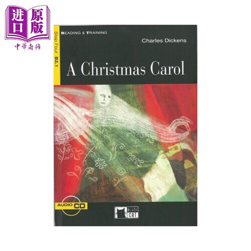 圣诞颂歌 Black Cat Classics A Christmas Carol CD-edition 港台原版 Charles Dickens 香港商务【中商原版】