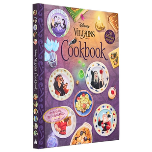 迪士尼恶棍食谱 反派美食 The Disney Villains Cookbook  英文原版  Joy Howard 家庭美食 亲子食谱【中商原版】