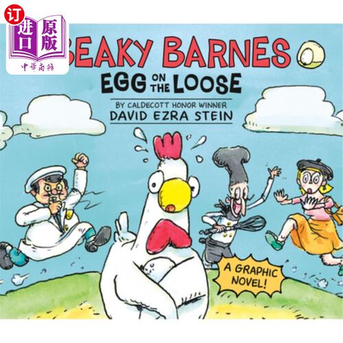 海外直订Beaky Barnes: Egg on the Loose: A Graphic Novel 比奇·巴恩斯:《蛋在散:一本图画小说》