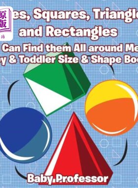 海外直订Circles, Squares, Triangles, and Rectangles: I Can Find them All Around Me - Bab 圆形、正方形、三角形和矩形