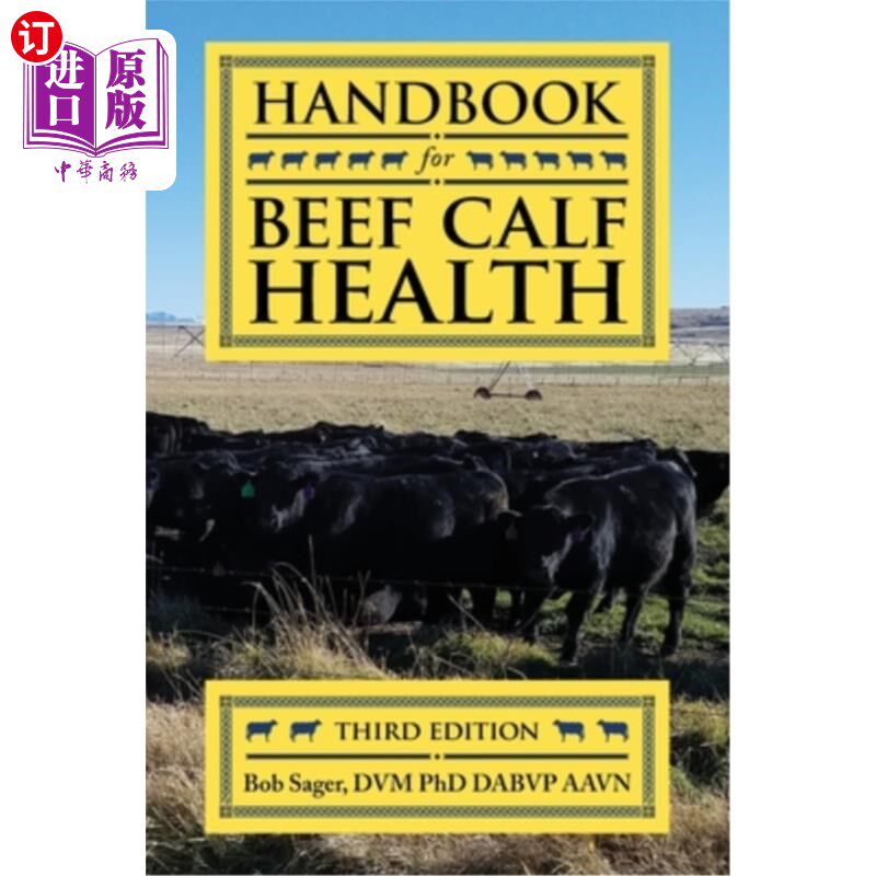 海外直订医药图书Handbook for Beef Calf Health 牛牛健康手册
