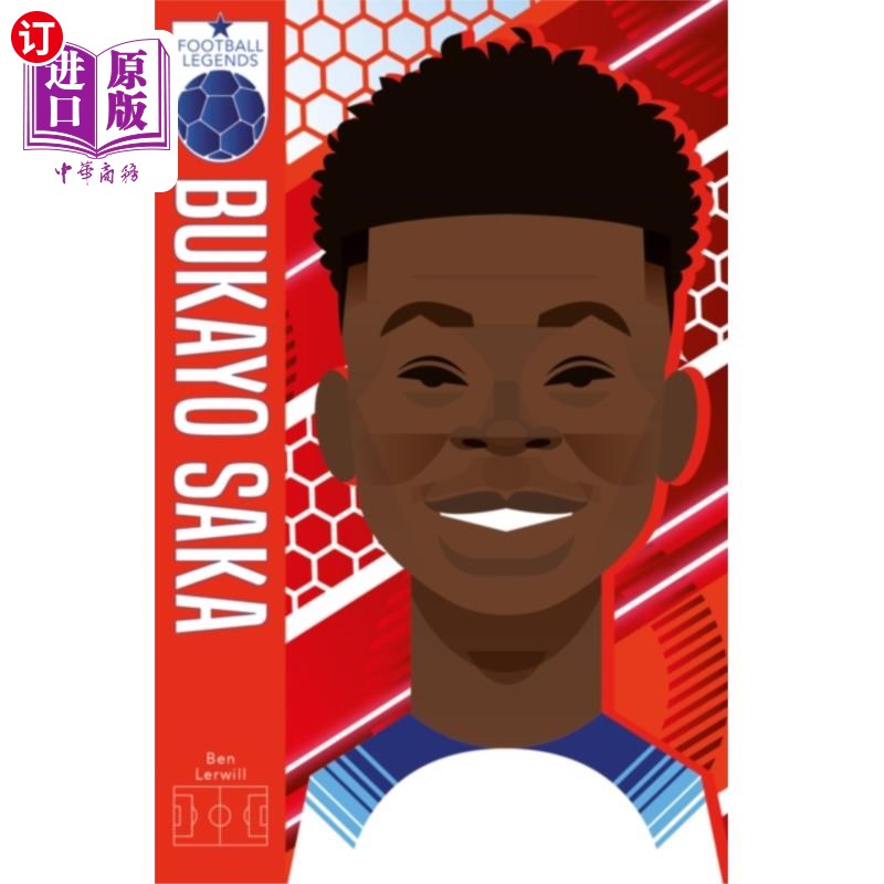 海外直订Football Legends #10: Bukayo Saka 足球传奇 #10：布卡约·萨卡