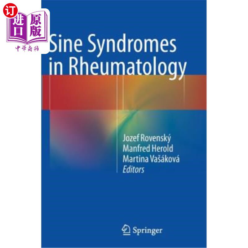 海外直订医药图书Sine Syndromes in Rheumatology 风湿病学中的正弦综合征