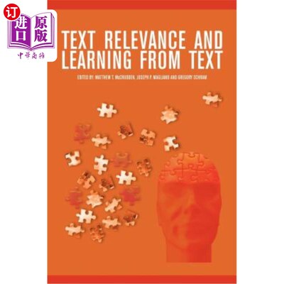 海外直订Text Relevance and Learning from Text 文本相关性与文本学习