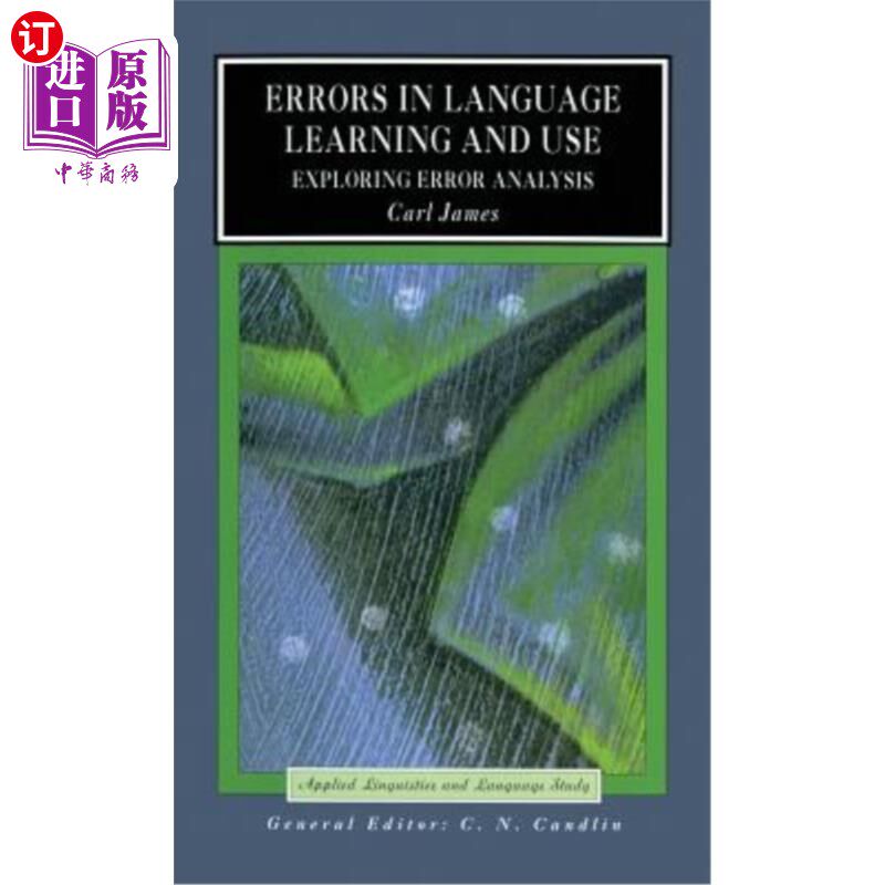 海外直订Errors in Language Learning and Use: Exploring Error Analysis 语言学习和使用中的错误：探索错误分析