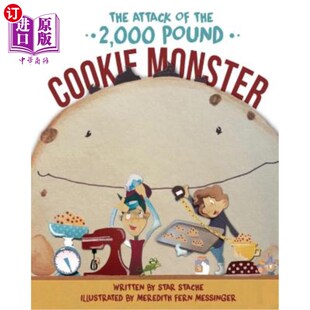 海外直订Attack of the 2000 Pound Cookie Monster 2000磅饼干怪物的攻击