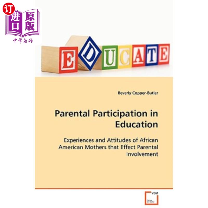 海外直订Parental Participation in Education 家长参与教育