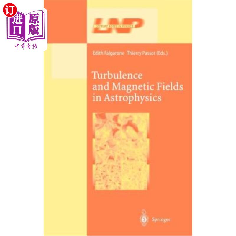海外直订Turbulence and Magnetic Fields in Astrophysics 天体物理学中的湍流与磁场