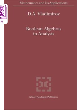 海外直订Boolean Algebras in Analysis 分析中的布尔代数